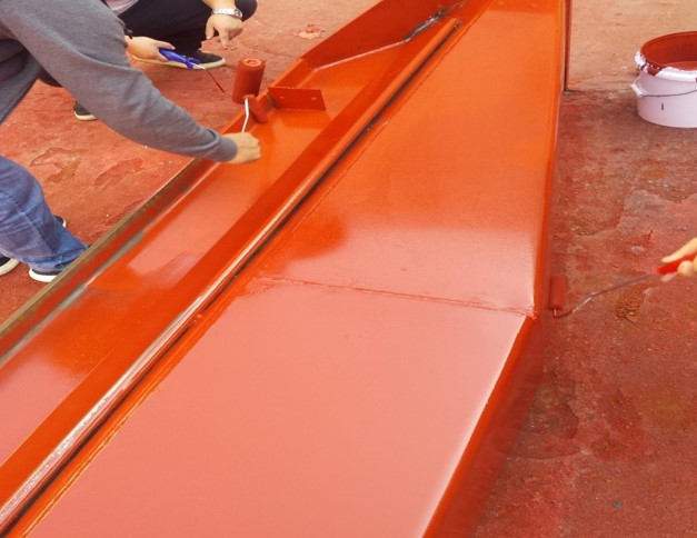 起重機專用單組分水性底漆